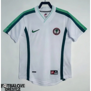 Nigérie 1998 Retro Venkovní Dres Krátký Rukáv Nigérie 1998 Retro Venkovní Dres Krátký Rukáv